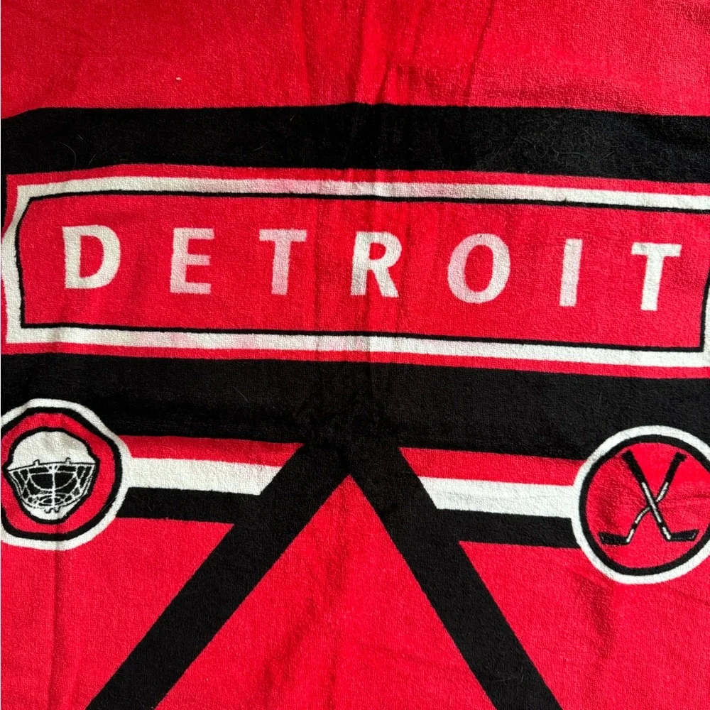 Detroit Red Wings Vintage Beach Towel